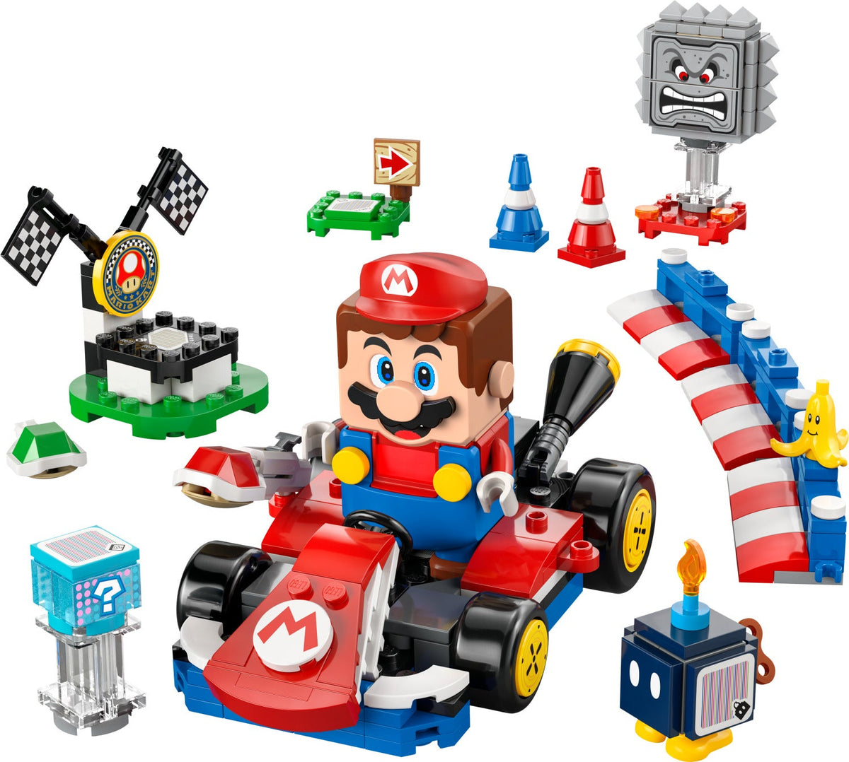 LEGO Super Mario: Mario Kart™ – Interactive LEGO® Mario™ & Standard Kart